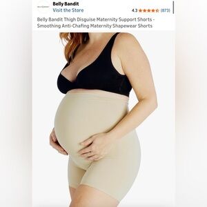 Belly Bandit Thigh Disguise Maternity Support Shorts